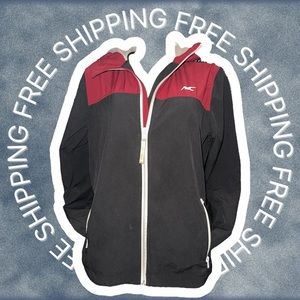 [FREE SHIPPING] Men’s Hollister Lightweight Zip-Up Windbreaker
